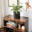 Storage Cupboard - Wood - Rustic Brown - Louvered Doors and Adjustable Shelf 5