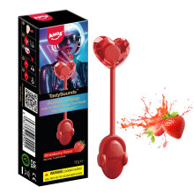 AMOS Music Lollipop Sweets, 1x Strawberry Flavor Audio Singing Lollies Candy, Musical Lollipops Unique Easter Sweet Gift