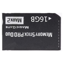 Schede di Gioco di Memoria 16GB Compatibili con per Memory Stick Pro MS PRO Duo Accessori per Giochi