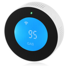 Wit WiFi Methaan Gasalarm ABS Home Gaslekkage Melder