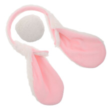 1Set Fluffy Konijnen Hoofdband En Multi Kleur Voor Cosplay