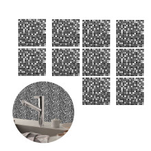 10St Antislip Tegelstickers Zwart Zelfklevend Voor Badkamer En Keuken