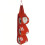 Rood Tissue Paper Organizer Kerst Wandhouder Duurzaam 1