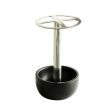 Multifunctionele Zwarte Tandborstelhouder Met Resin