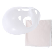 2 Stuks Onbeschilderd Fursuit Hoofdmasker Dieren Cosplay Masketradepak
