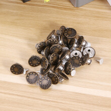 25 Stuks Knoopsluiting Messing Overalls Lente Haak
