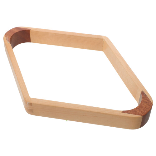 Billiard Poolbal Rack - 9-Bal Houder - 7,6x7,6 Inch Ruitvorm