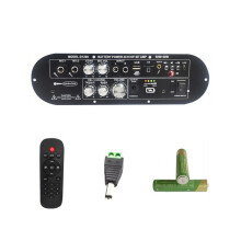 D1200 5.0 Digital Amplifier Board 2.1 Channel 50W+50W Subwoofer Audio AMP for Home and Outdoor Sound Systems