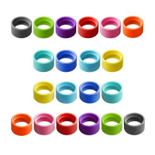 20 Stuks Walkie Talkie Bands Twee-Weg Radio Antenne Rubber Ring Kleur Bands Walkie Talkie Accessoires