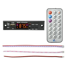 DC12V 5.0 MP3-Player mit Drahtloser Decoderplatine, Ordnerumschaltung, AUX, 3,5-mm-Anschluss, USB, TF-Karte, FM-Radio und Anrufmodul -