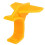 Flight Tail for  NEO 2, Aerodynamic Stabilizer Rear Wing for Enhanced Flight Performance Orange 1