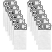 12 Pack HEPA Vacuum Cleaner Bags for Riccar R25 Series R25S, R25D, R25P Upright Series Vacuums Cleaner