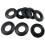 8 zwarte kayak peddel afvoerring universele accessoire 3