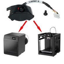 Para el Kit de Cámara para Flashforge Adventurer 5M, Accesorio para Impresora 3D 5MPro/AD5X, Fácil Instalación, Precisión de Impresión Mejorada