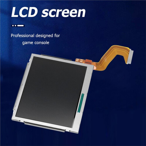 Top LCD Display Screen  Top Upper Screen Easy Installation Top Upper LCD Screen Replacement Parts for NDSI