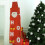 Rood Tissue Paper Organizer Kerst Wandhouder Duurzaam 2