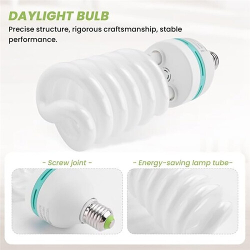 105W Photography -Saving Lamp White Light 220V