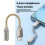 Type-C to 3.5mm Female Headphone DAC Adapter Cable 32-Bit/384kHz Audio Decoder with KT02H20 Chips 4