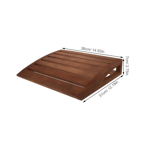 Sauna Hoofdkussen Hout Ergonomisch Neck Support Kussentje 1