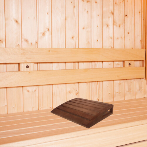 Sauna Hoofdkussen Hout Ergonomisch Neck Support Kussentje 2