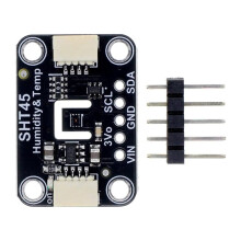 SHT45 Hochgenauigkeits-Temperatur-Feuchtigkeitssensor-Modul Niedrigstrom I2C Digital Industrie für Zubehör