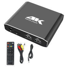 4K H.265 Ad HD Media Player 1080P Full HD MP4 Video MultiMedia HDD Player Micro- TF Card USB Disk Pen Drive EU