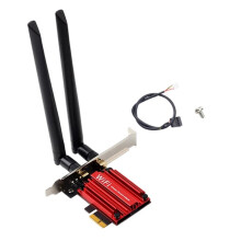 Scheda di Rete WiFi 5 PCI-e 7260AC Dual Band 2.4G/5GHz 1200Mbps 4.0 per Win7/8/10/11