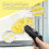 For  Multi-Functional Steam Cleaner Accessories Kit Replacement Round Brushes Hand Nozzle Cloths O-Rings Scraper 4