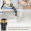 For  Multi-Functional Steam Cleaner Accessories Kit Replacement Round Brushes Hand Nozzle Cloths O-Rings Scraper 5