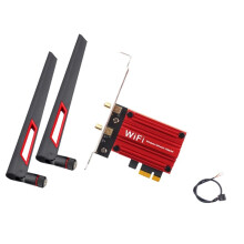 1200Mbps 4.2 PCi Express Wifi Adapter 2.4G/ 5G Dual Band 8265AC Draadloze PCI-E Kaart voor Desktop PC