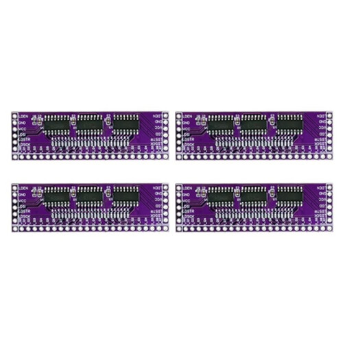 4pcs 74HC595 Serial to Parallel IO Expansion Module 3 to 24 Pin Output Expansion for Microcontroller LED Control