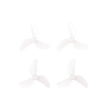 4Stück 1207 3-Blatt-Propeller 1,0 mm Welle für Air65 II Tiny FPV Drohne A
