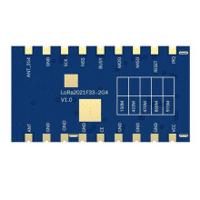 LoRa2021F33-2G4 2W Hoogvermogen LoRa-Module Gebruik LR2021 Sub-GHz 868MHz SPI-Module, Draadloze Module A