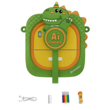 AI Kids Print Camera,for 5 6 7 8 9 Years Old Boys,Portable Pocket Style Children'S Incorrect Question Printing Camera