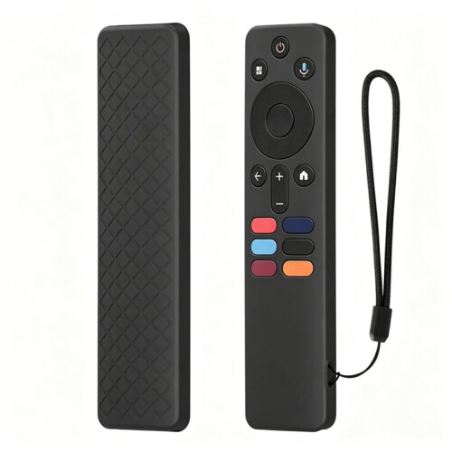 Protective Case for  XMRM-N5 Remote Control Case Silicone Shockproof TV Remote Cover Black