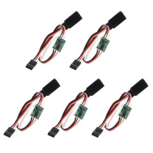 Slow Speed Slow Release Servo Speed Reducer Delay Module for RC Models 5-6V, Adjustable Servo Movement Controller