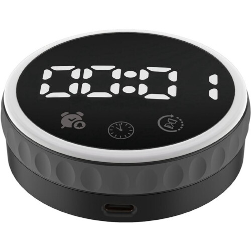 Magnetic Rotating Circular Timer Management Timer 7 Color Marquee Kitchen Baking Alarm Student 1