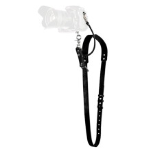 Leather Camera Strap Crossbody for DSLR, Mirrorless - Secure Dual Mount, Quick Release for Professional Photography
