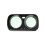 Magnetic Filter for  Dual Lens Camera Light Pollution Filter UV CPL 1/4 Black Diffusion Filter CPL 1