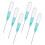 6 pipetten voor etherische oliën, parfum , transparant plastic 1