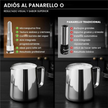 Boquilla de Espuma de 1 mm para Dedica EC680, EC685 y EM450.M Boquilla de de Acero Inoxidable para Máquina de Espresso