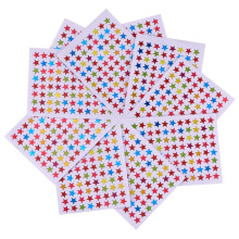 10 stuks Gekleurde Sterstickerlabels – Leerkrachtenbenodigdheden