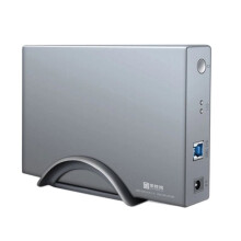 USB 3.0 to 6Gbps External Hard Drive Enclosure for 3.5" HDD SSD Support UASP Automatic Sleep Function EU Plug