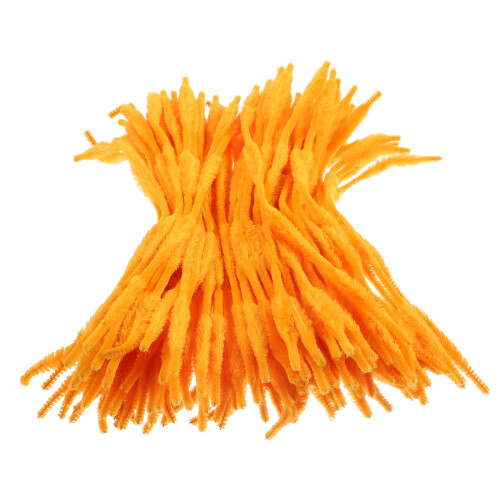 100St Flexibele Twisted Sticks Fluweel Voor Handgemaakte DIY