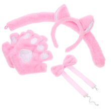 1Set Oor Hoofdband Roze Dier Accessoire