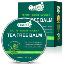 (1PCS) Tea Tree Oil Balm,Tea Tree Oil for Skin,Dry Itchy Skin & Rash Relief, Foot & Dry Feet Itching, Jock Itch, Chafing, Bug Bites,Natural Formula