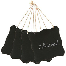 Zwart Krijtbord Vintage Mini Message Board Decoratie
