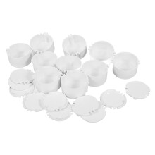 10St Kleine Witte Plastic Circulaire Behuizing Met Duurzaam Design