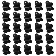 40St Metaal Speaker Hoekbeschermer Beschermhoes Voor Speakerhoek Zwart