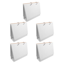5Sets Navulbare Bureaukalender Met Losse Pagina's Multi Kleur Memo
